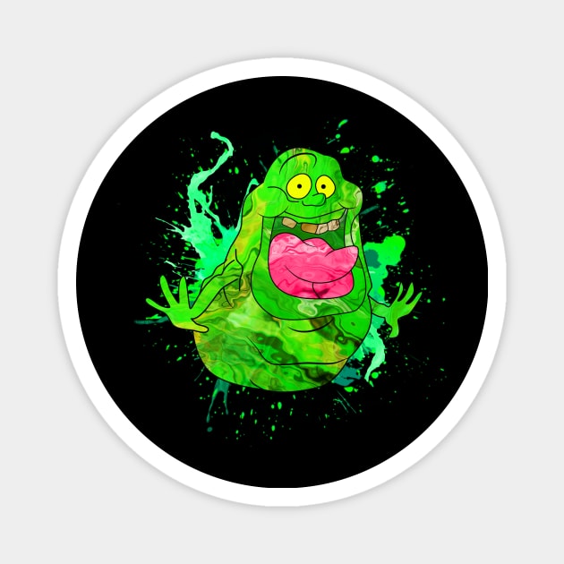 I've Been Slimed Magnet by Leroy Binks